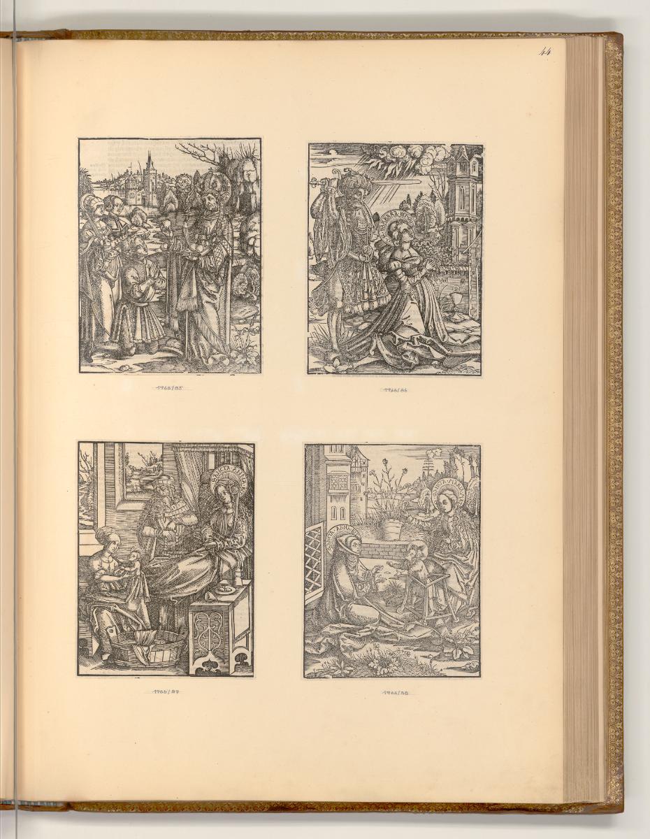 Heinrich Vogtherr d. Ä., Anton Woensam, Heinrich Vogtherr d. J., Hans Baldung gen. Grien, David…