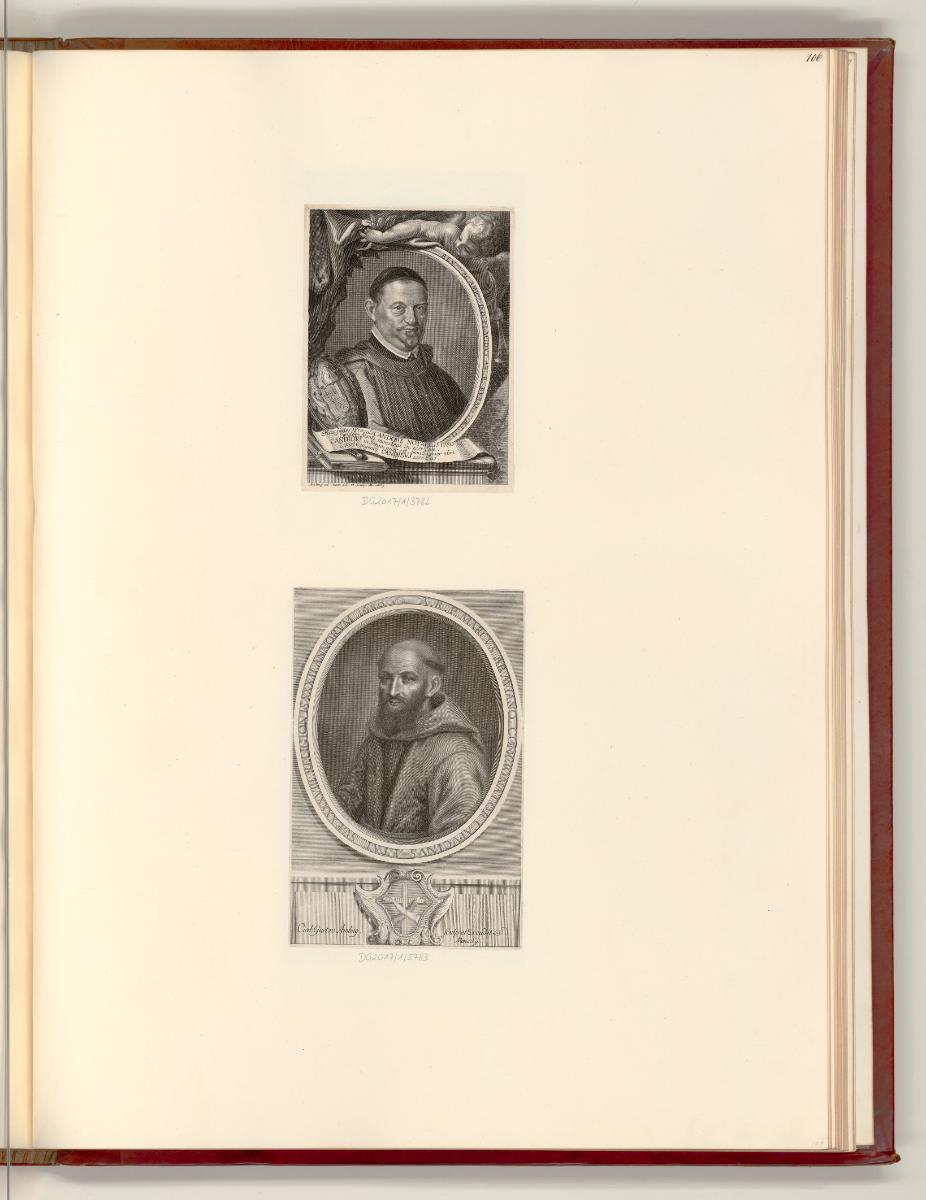 Druckgrafiken von Elias und Johann Hainzelmann sowie Carl Gustav Amling, Porträts von Geistlich…
