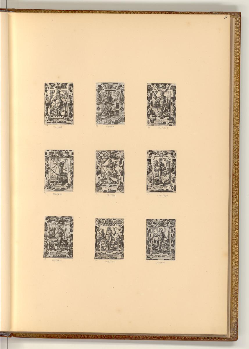 Druckgrafiken von Virgil Solis, Neun Heldinnen, Inv. Nr.: Deutsch nach Sektionen I/29, D/I/29/1…