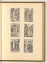 Druckgrafiken von Virgil Solis, Ruinen mit Zeichnern und Touristen, Inv. Nr.: Deutsch nach Sekt…