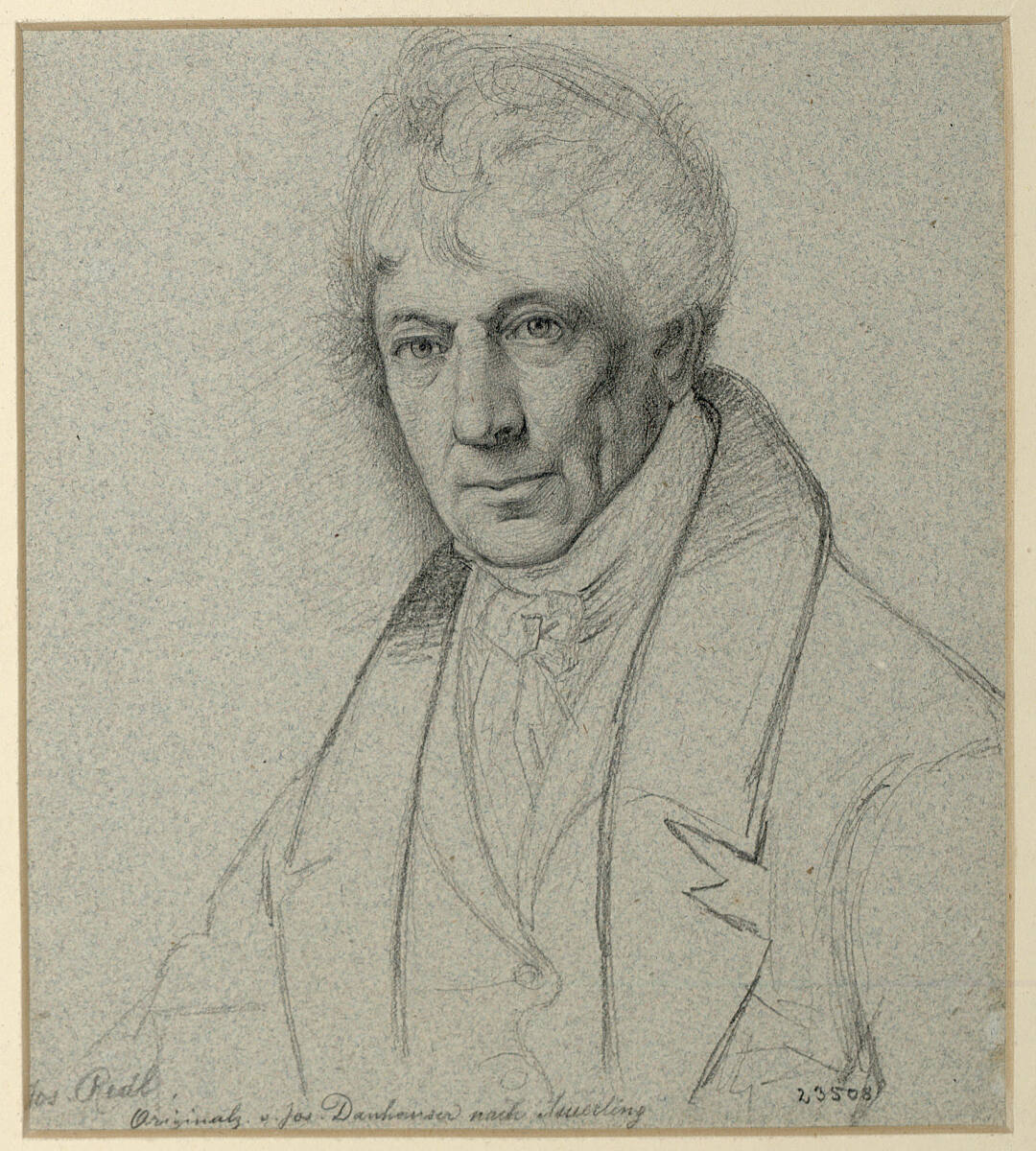 Joseph Redl, Josef Danhauser, 1833–1834