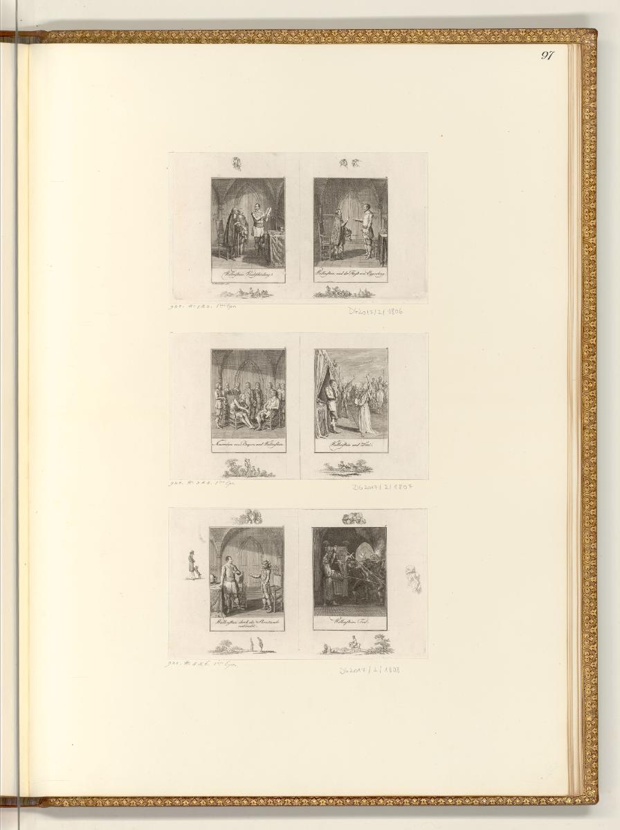 Buchillustrationen von Daniel Nikolaus Chodowiecki, Wallensteins Leben (Buchillustration), Inv.…