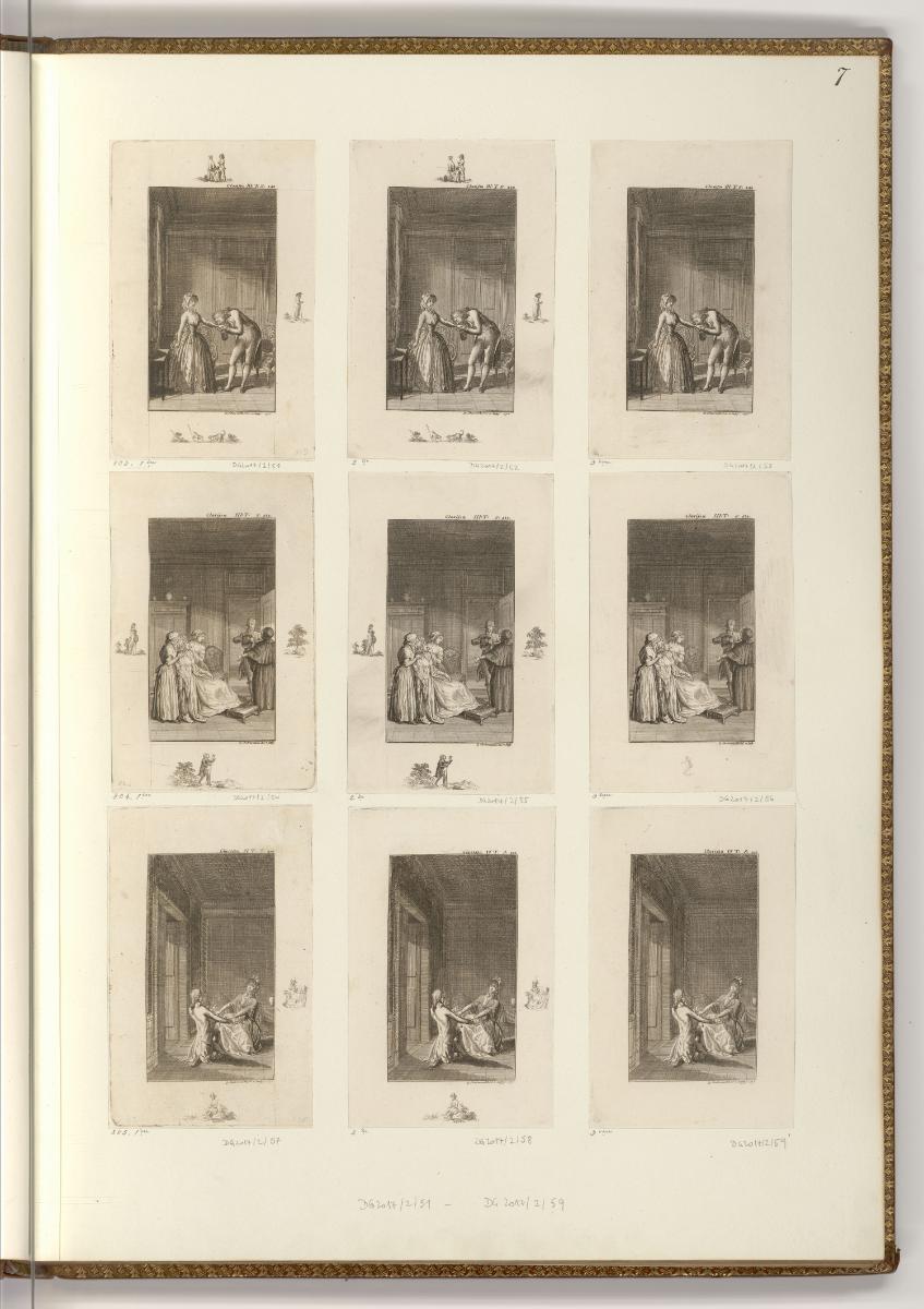 Buchillustrationen von Daniel Nikolaus Chodowiecki, Richardson: Clarissa (Buchillustration), In…
