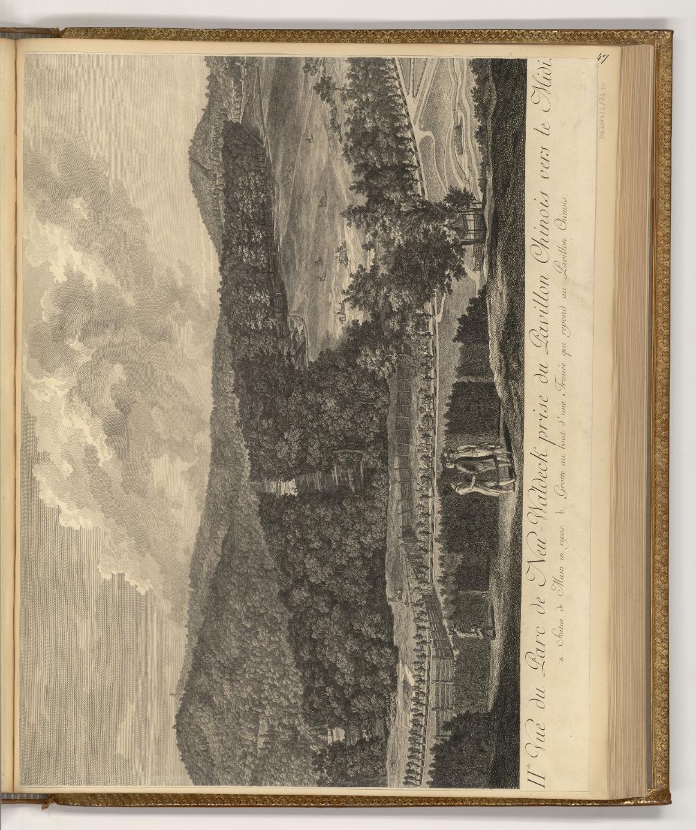 Druckgrafiken der Familie Schmutzer und Johann Gotthard von Müller, IIde Vue du Parc de Neu-Wal…