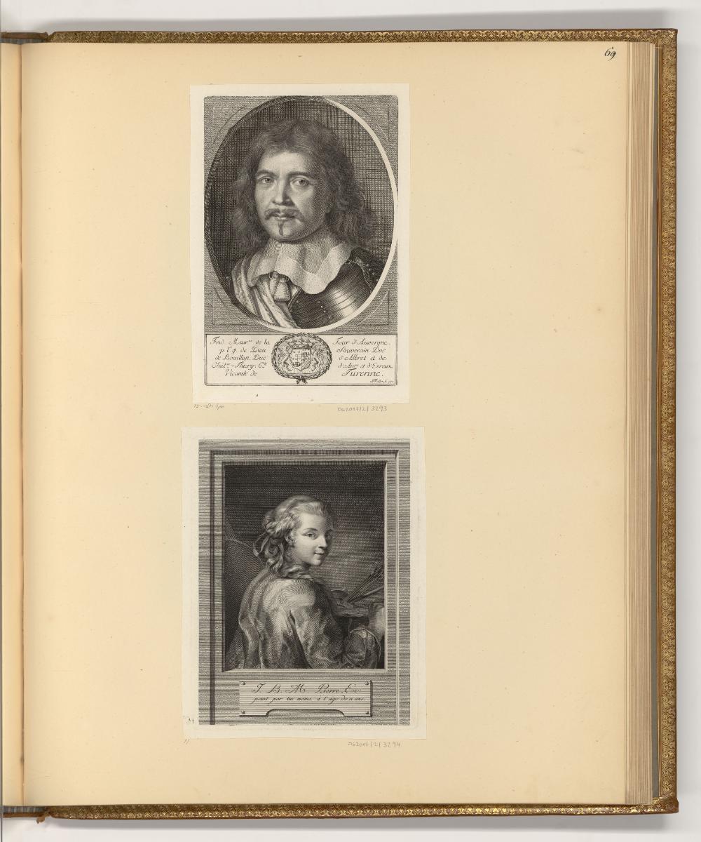 Druckgrafiken der Familie Schmutzer und Johann Gotthard von Müller, Porträts, Inv. Nr.: Deutsch…