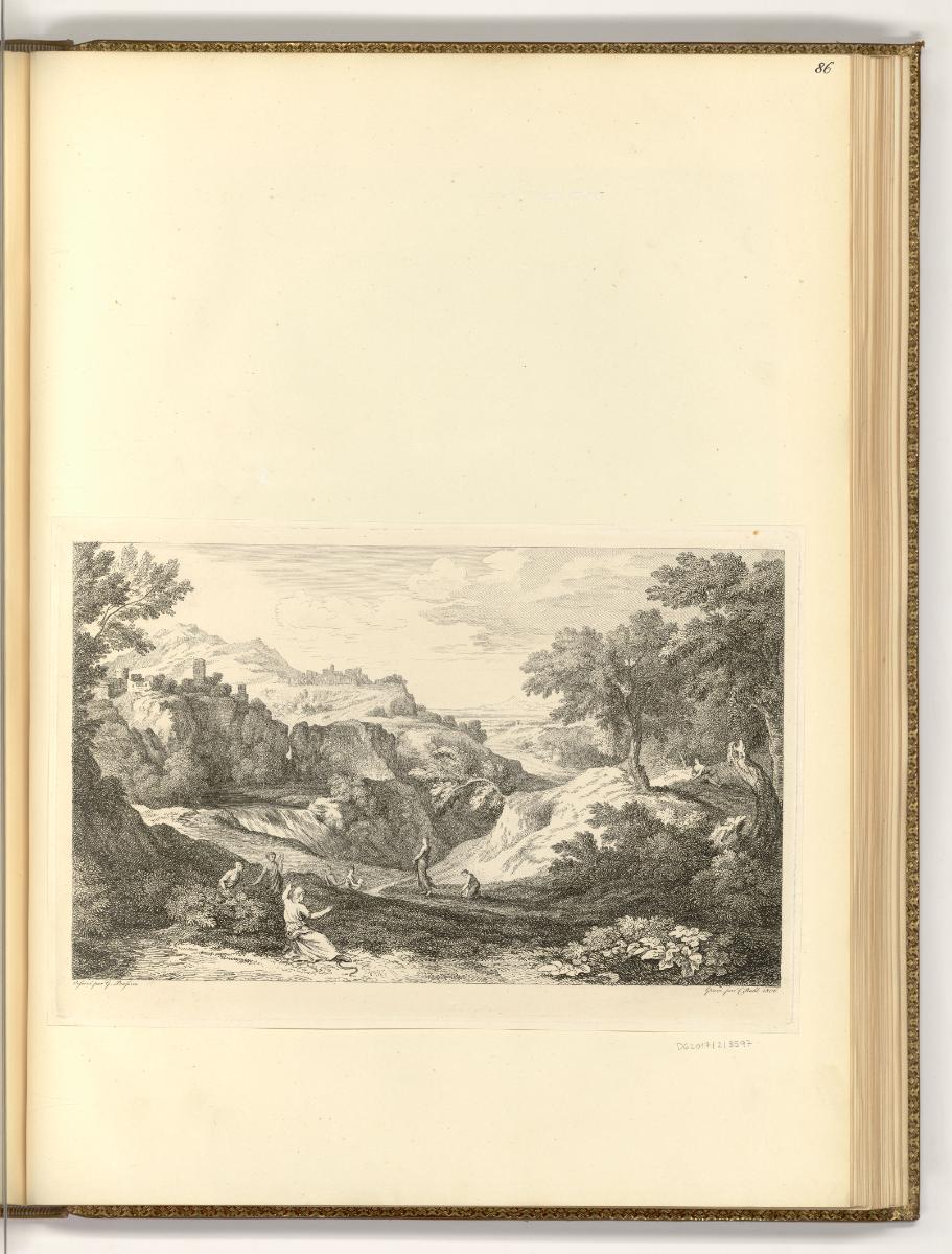 Druckgrafiken von Karl Rahl d. Ä., Landschaft, Inv. Nr.: Deutsch nach Sektionen I/59, D/I/59/86
