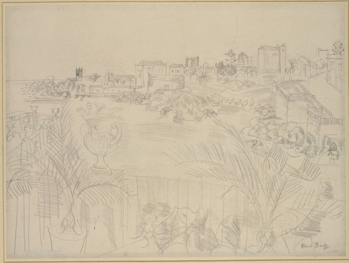 "Le Port d'Ulysse", Sizilien, Raoul Dufy, 1922