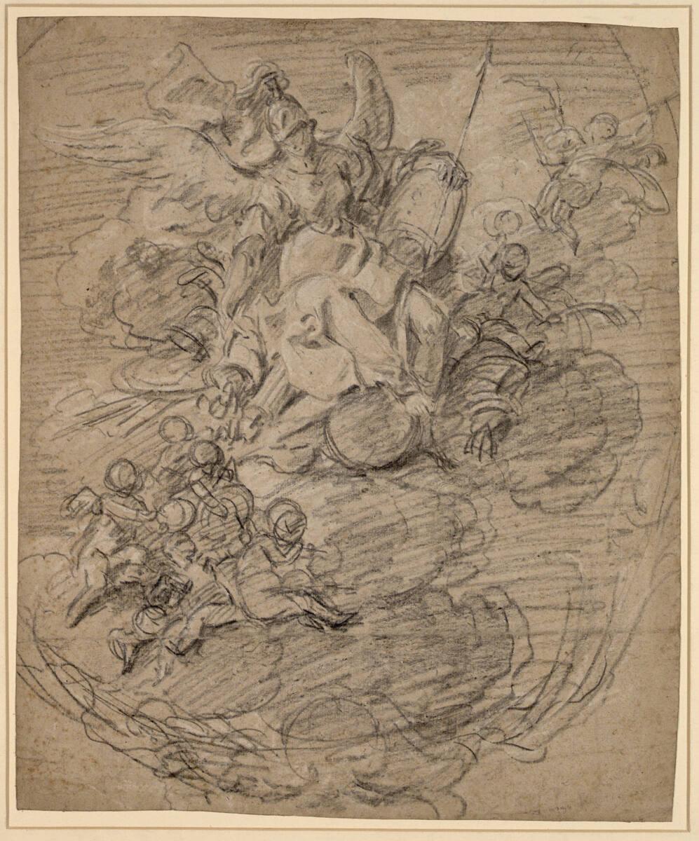 Minerva und die Künste, Inv. Nr.: 23615