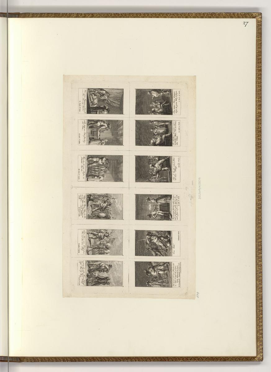 Buchillustrationen von Daniel Nikolaus Chodowiecki, Göttinger Taschenkalender von 1786: Shakesp…