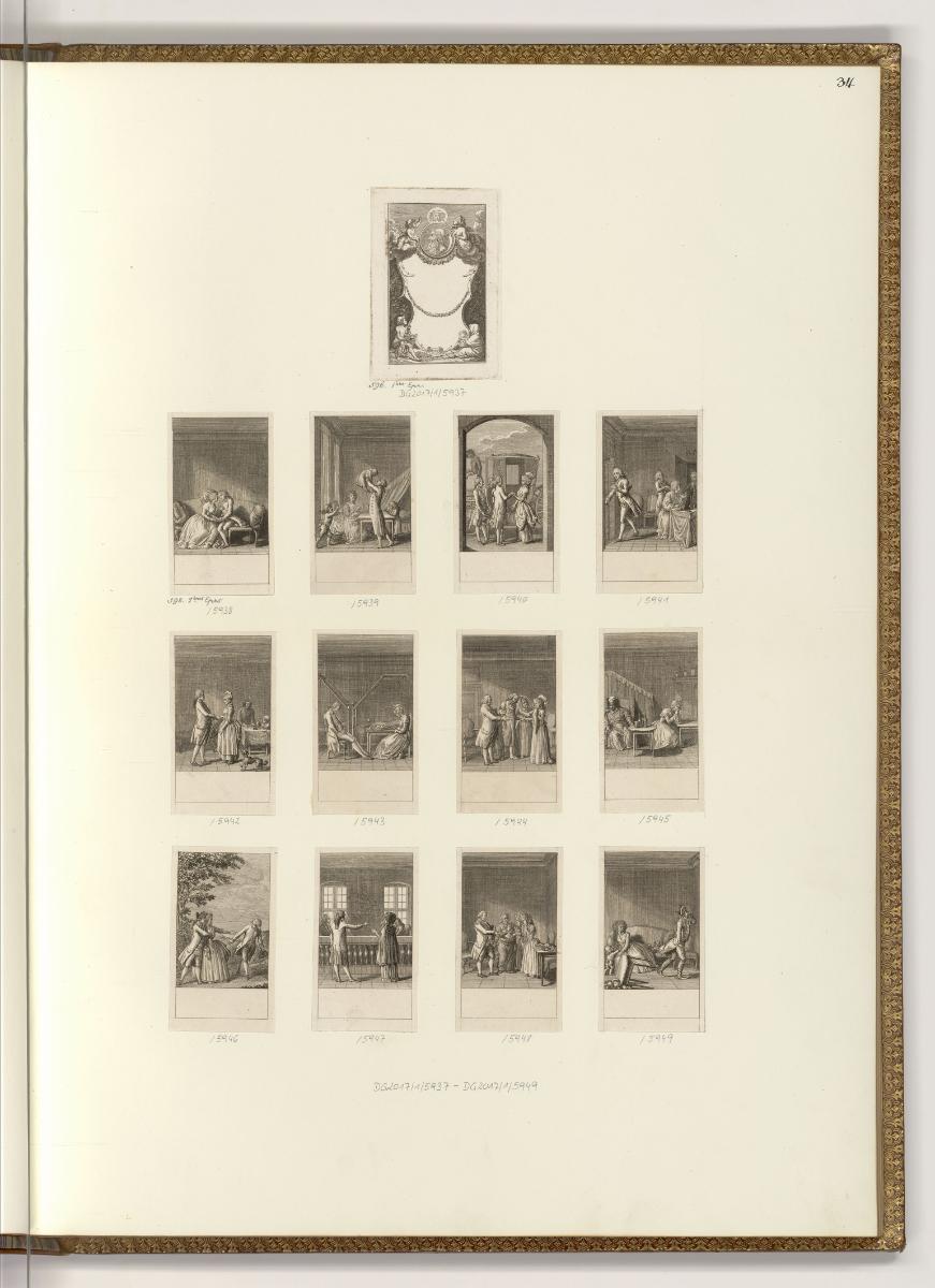 Buchillustrationen von Daniel Nikolaus Chodowiecki, Göttinger Taschenkalender von 1789: Beweggr…