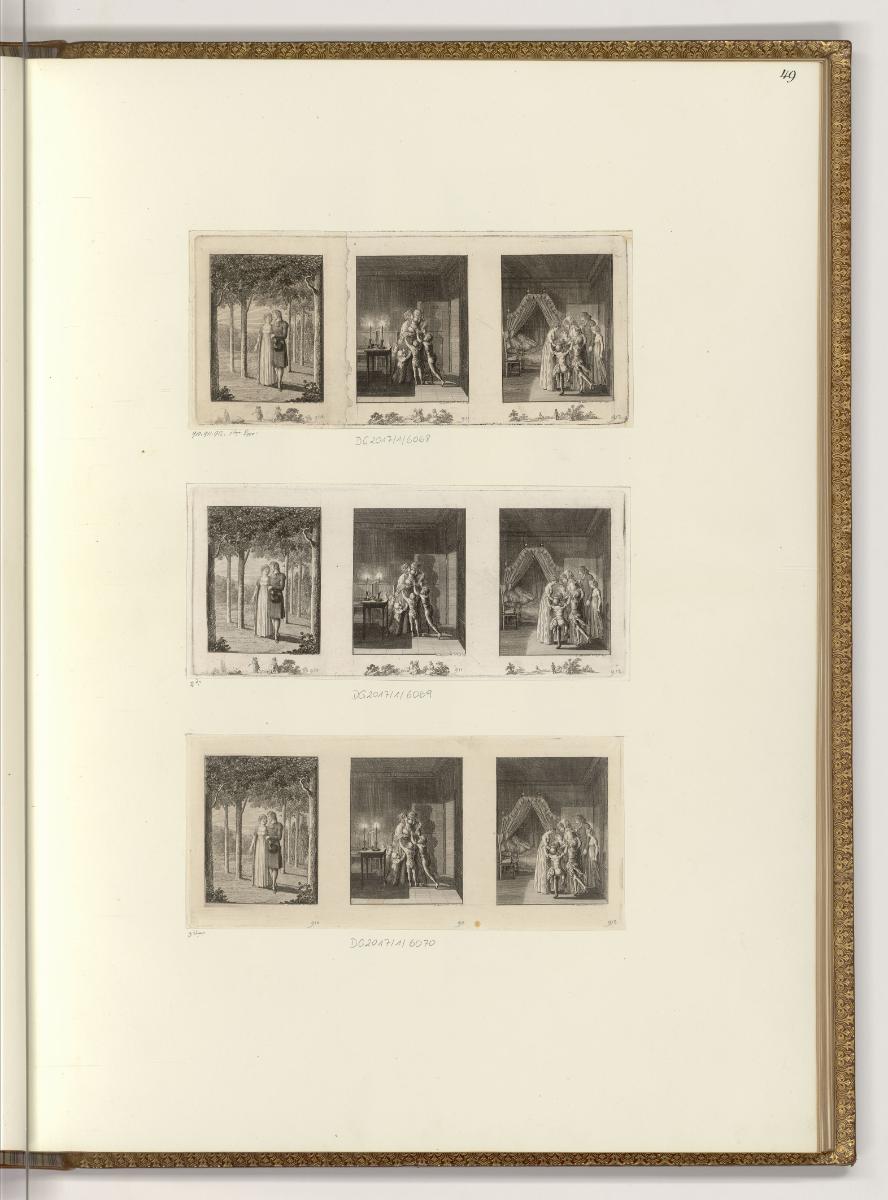 Buchillustrationen von Daniel Nikolaus Chodowiecki, Taschenbuch für Frauenzimmer 1800, Neuffer:…