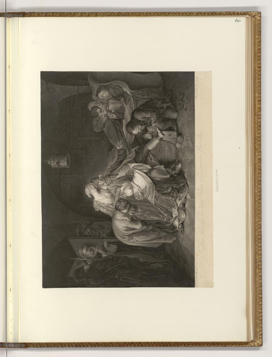 Buchillustrationen von Daniel Nikolaus Chodowiecki, Der Abschied des Calas von seiner Familie, …