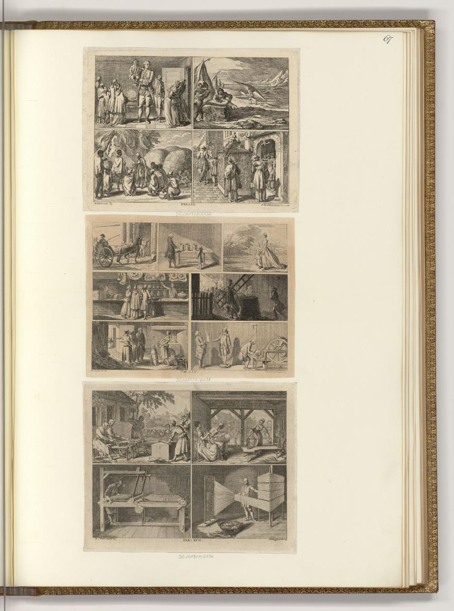 Buchillustrationen von Daniel Nikolaus Chodowiecki, Diverse Szenen (Illustration), Inv. Nr.: De…