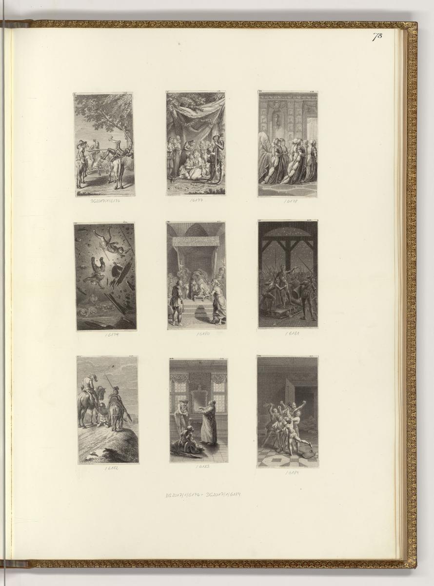 Buchillustrationen von Daniel Nikolaus Chodowiecki, Diverse Szenen (Illustration), Inv. Nr.: De…