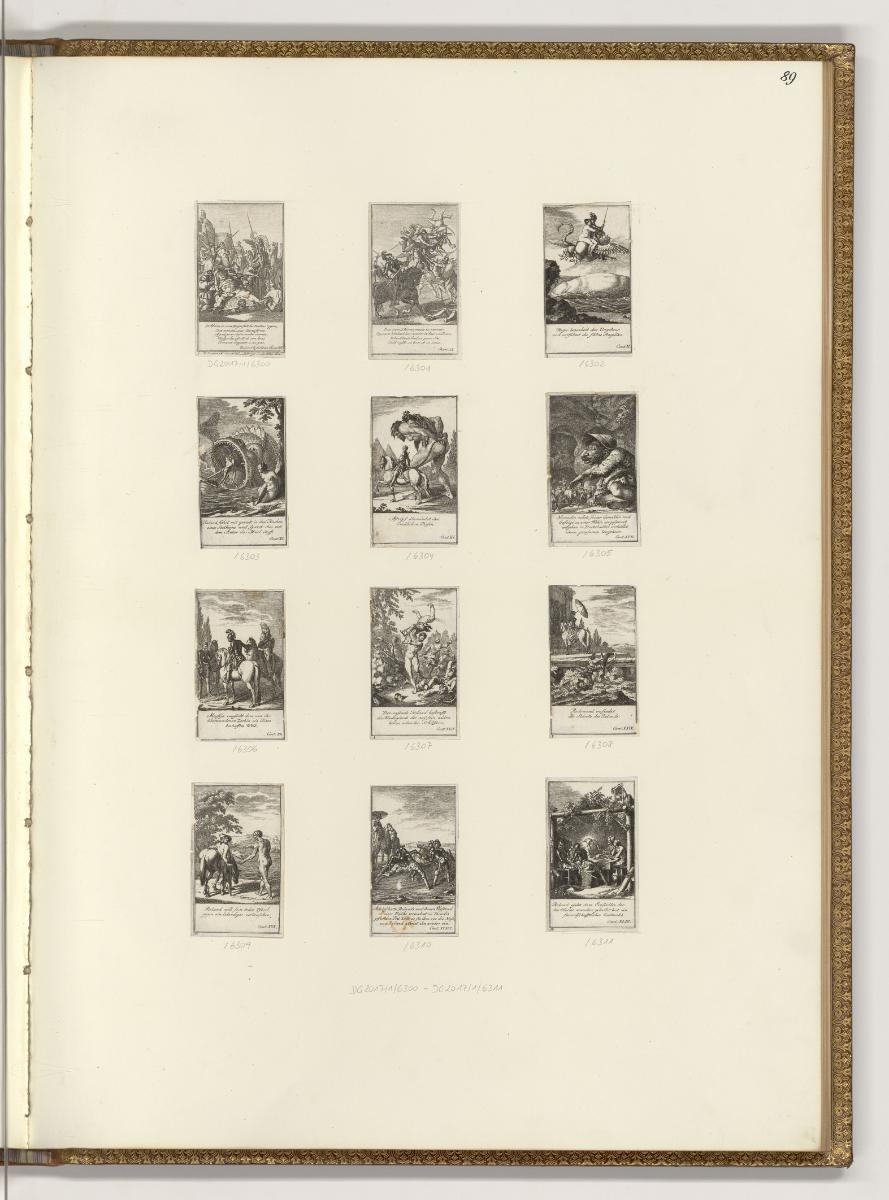 Buchillustrationen von Daniel Nikolaus Chodowiecki, Ariosto: Der rasender Roland (Buchillustrat…