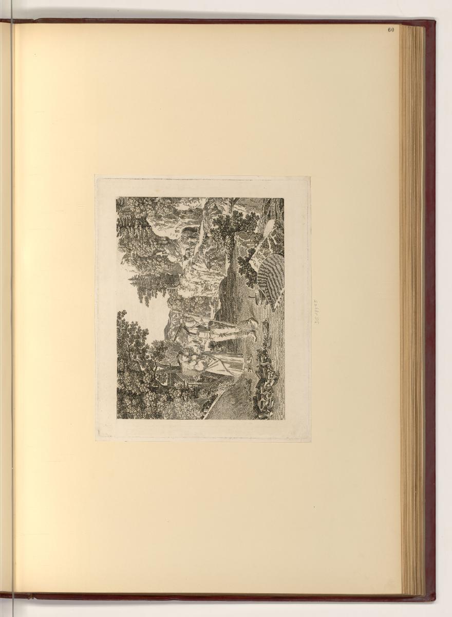 Druckgrafiken von Josef Axmann, Die Kohlenbrenner Familie, Inv. Nr.: Deutsch nach Sektionen I/6…