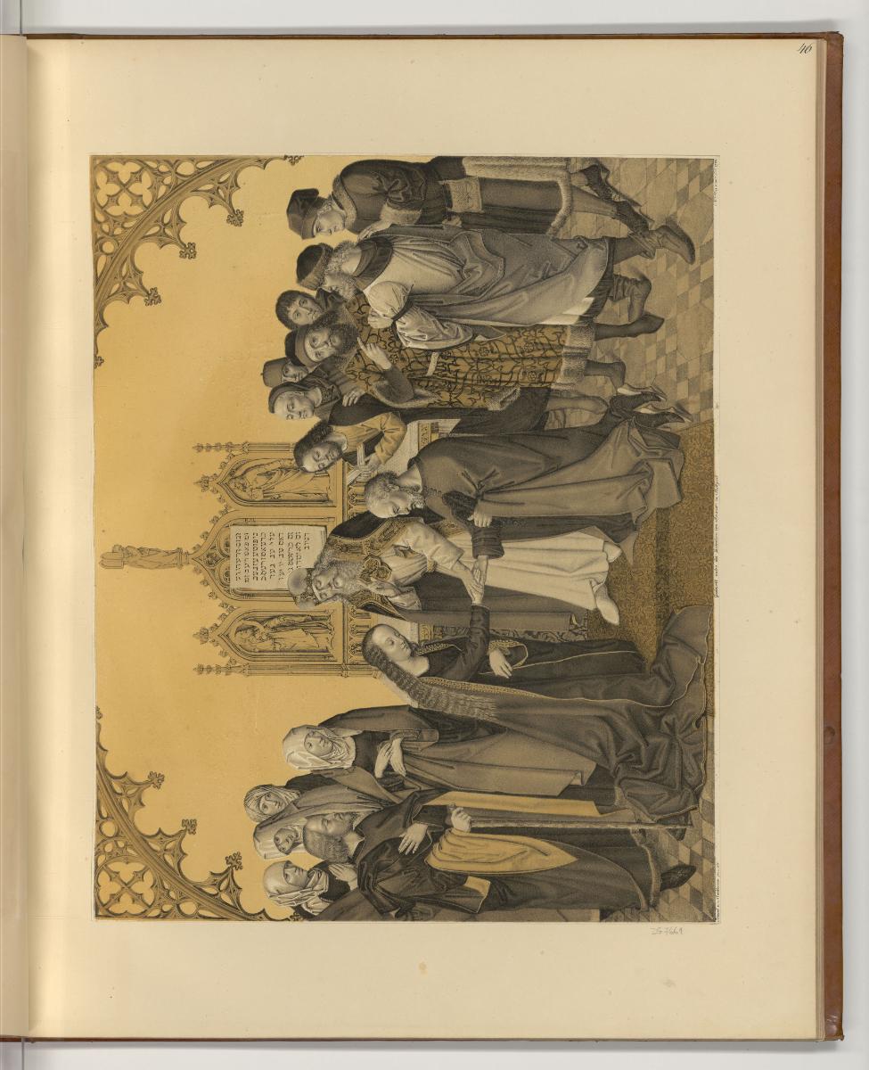 Lithografien von Johann Nepomuk Strixner, Vermählung Marias, Inv. Nr.: Deutsch nach Sektionen I…
