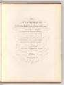 Lithografierter Stammbaum des Hauses Habsburg, Titelblatt, Der Stammbaum des Allerdurchlauchtig…