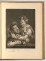 Druckgrafiken nach Werken von Hans Holbein d. J., The Miser and his Mistress, Inv. Nr.: Deutsch…