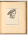 Druckgrafiken nach Werken von Hans Holbein d. J., Porträt eines unbekannten Mannes, Inv. Nr.: D…