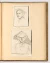 Druckgrafiken nach Werken von Hans Holbein d. J., Porträt einer unbekannten Frau, Porträt Lady …