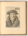 Druckgrafiken nach Werken von Hans Holbein d. J., Porträt Calvin, Inv. Nr.: Deutsch nach Sektio…