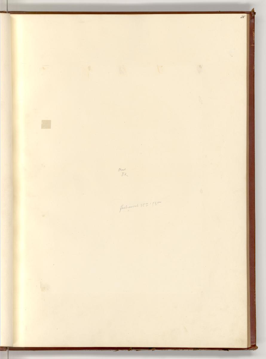 Druckgrafiken nach Werken von Angelika Kauffmann, Leerseite durch Entnahme, Inv. Nr.: Deutsch n…