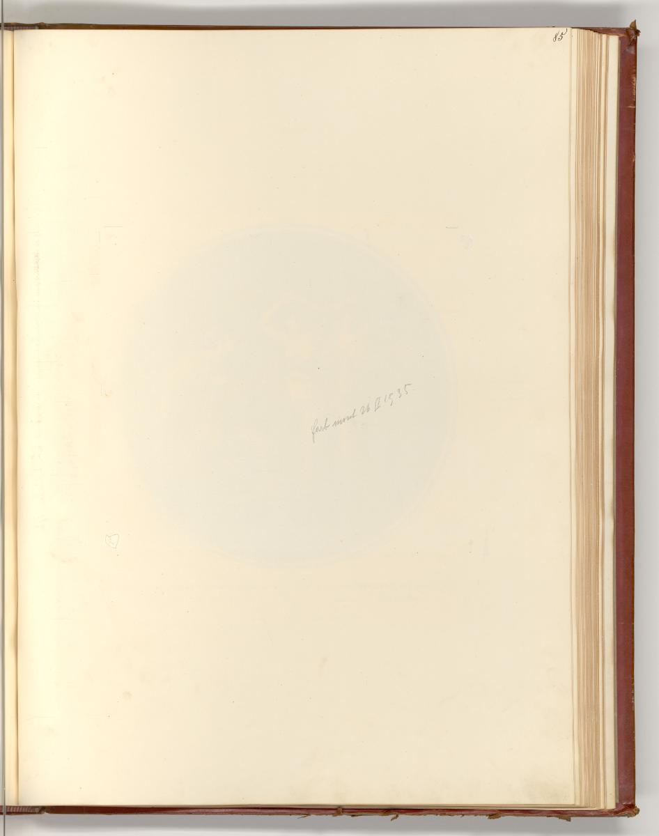 Druckgrafiken nach Werken von Angelika Kauffmann, Leerseite durch Entnahme, Inv. Nr.: Deutsch n…