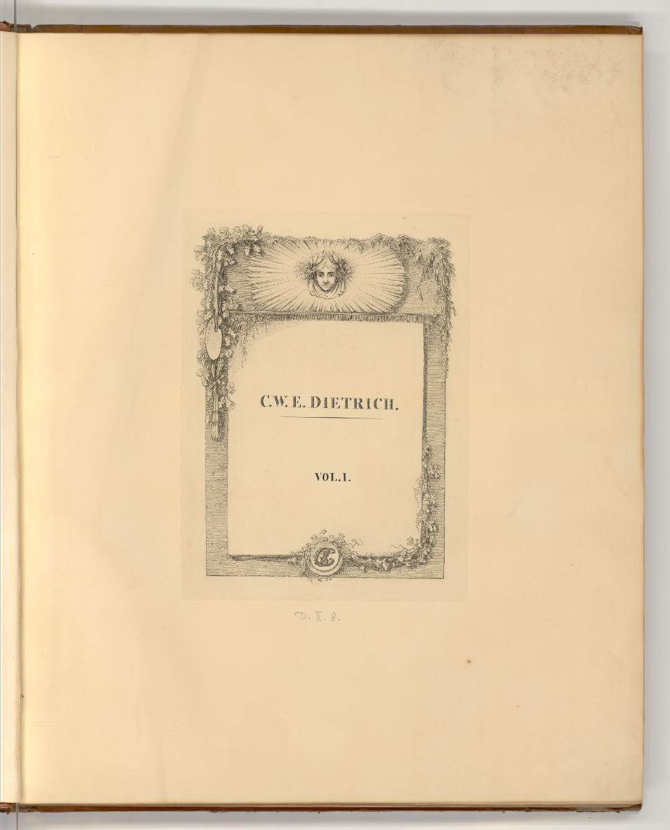 Druckgrafiken nach Werken von Christian Wilhelm Dietrich, C.W.E. Dietrich. Vol. I., Inv. Nr.: D…