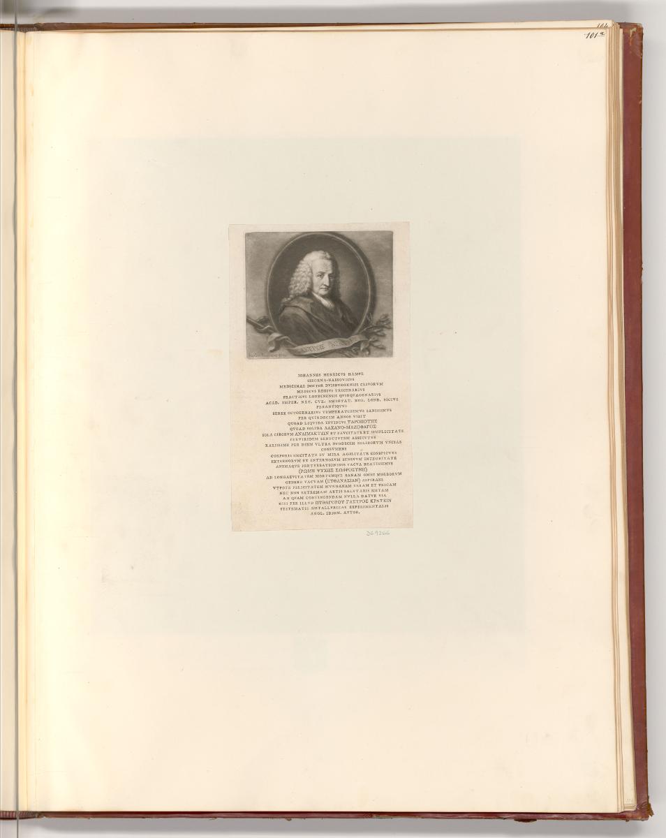 Druckgrafiken nach Werken von Angelika Kauffmann, Porträt Johann Heinrich Hampe, Inv. Nr.: Deut…