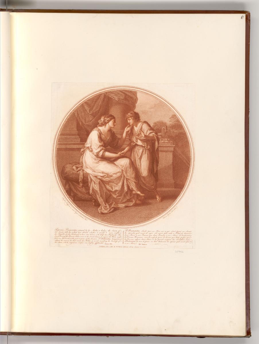Druckgrafiken nach Werken von Angelika Kauffmann, Papirius Praetextatus, Inv. Nr.: Deutsch nach…