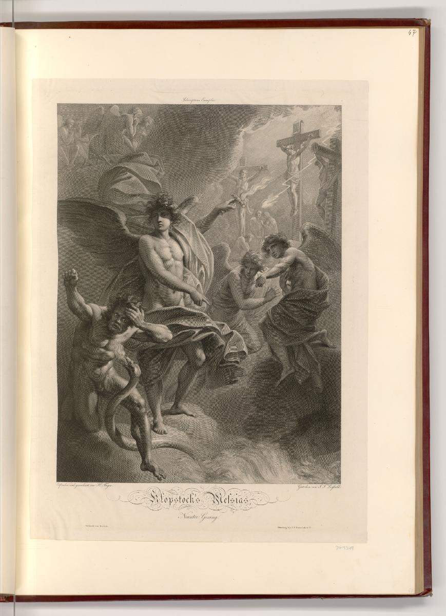 Druckgrafiken nach Werken von Heinrich Friedrich Füger, Der Messias (Buchillustration), Inv. Nr…