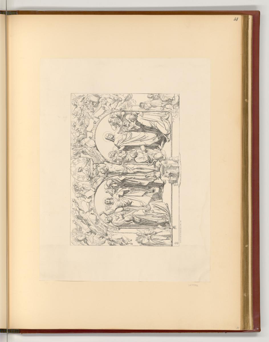 Druckgrafiken nach Werken von Joseph von Führich, Christliche Darstellung, Inv. Nr.: Deutsch na…
