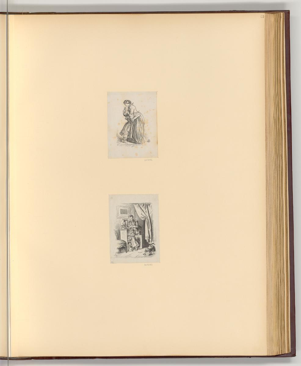 Holzstiche von Carl Hermann Günther nach Werken von Oscar Pletsch, Kinder, Inv. Nr.: Deutsch na…