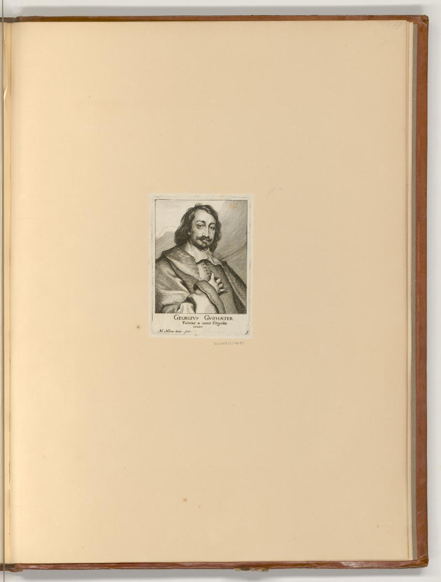 Radierungen von Matthäus Merian d. Ä., Porträt Georgius Gutthaeter, Inv. Nr.: Deutsch nach Sekt…