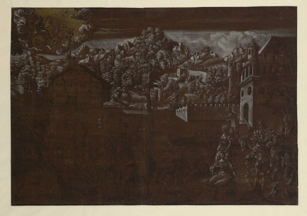 Monatsbild "April - Mai - Juni", OberdeutscherMeister