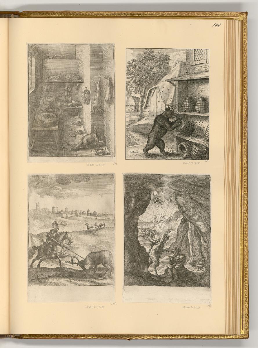 Radierungen von Wenzel Hollar, Fabeln, Inv. Nr.: Deutsch nach Sektionen III/5, D/III/5/140