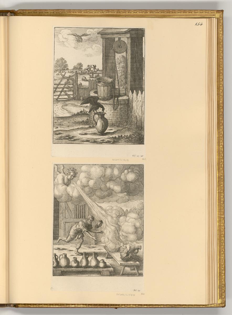 Radierungen von Wenzel Hollar, Fabeln, Inv. Nr.: Deutsch nach Sektionen III/5, D/III/5/154