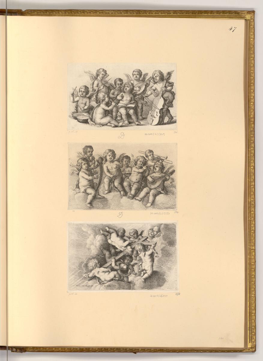 Radierungen von Wenzel Hollar, Engel, Inv. Nr.: Deutsch nach Sektionen III/5, D/III/5/47