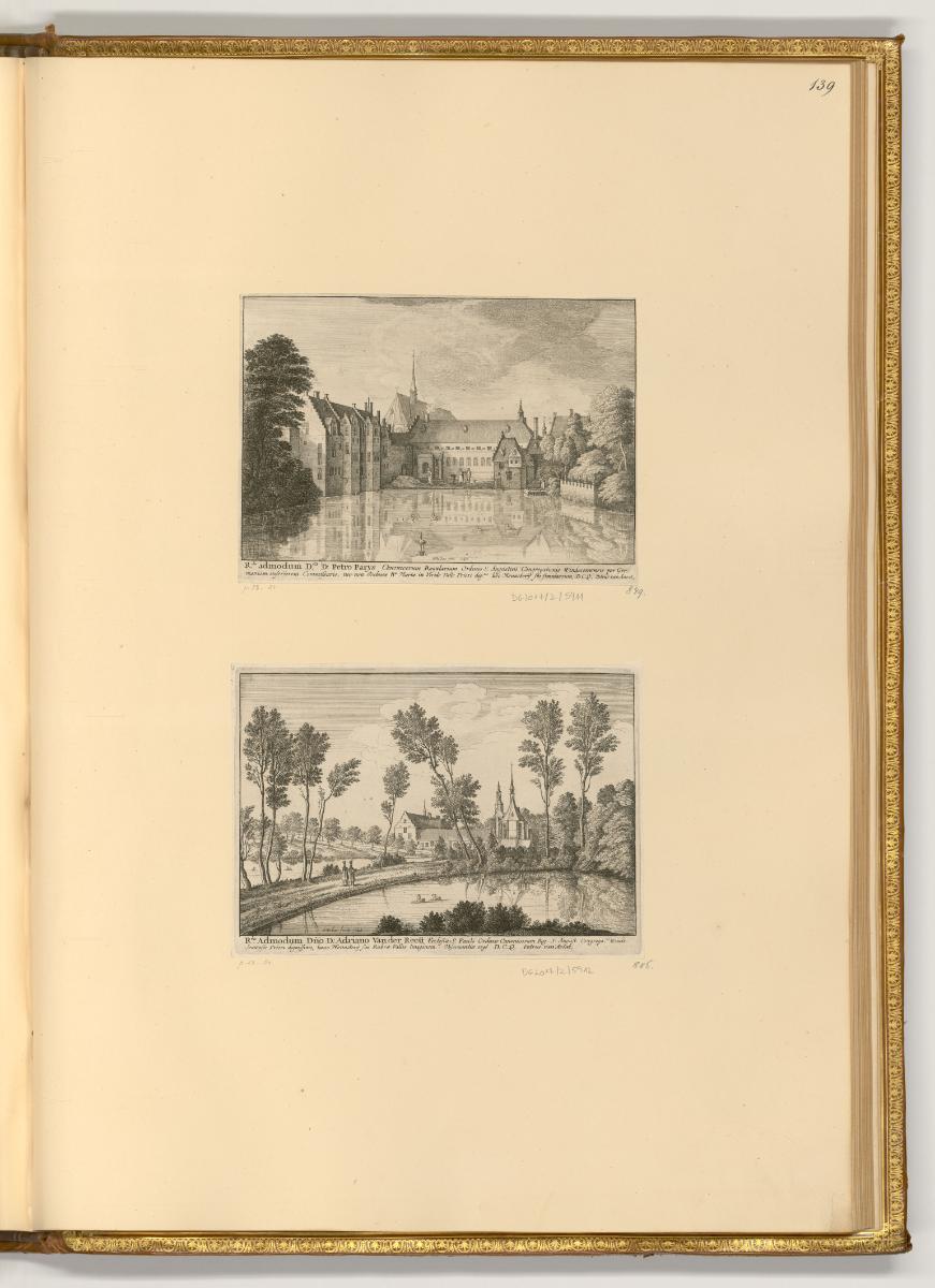 Radierungen von Wenzel Hollar, Kloster und Kirche des Ordens der Canonicorum Regularium St. Aug…