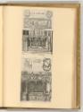 Radierte Karten und Ansichten von Wenzel Hollar, Kenotaph mit Figuren und Wappen, Inv. Nr.: Deu…
