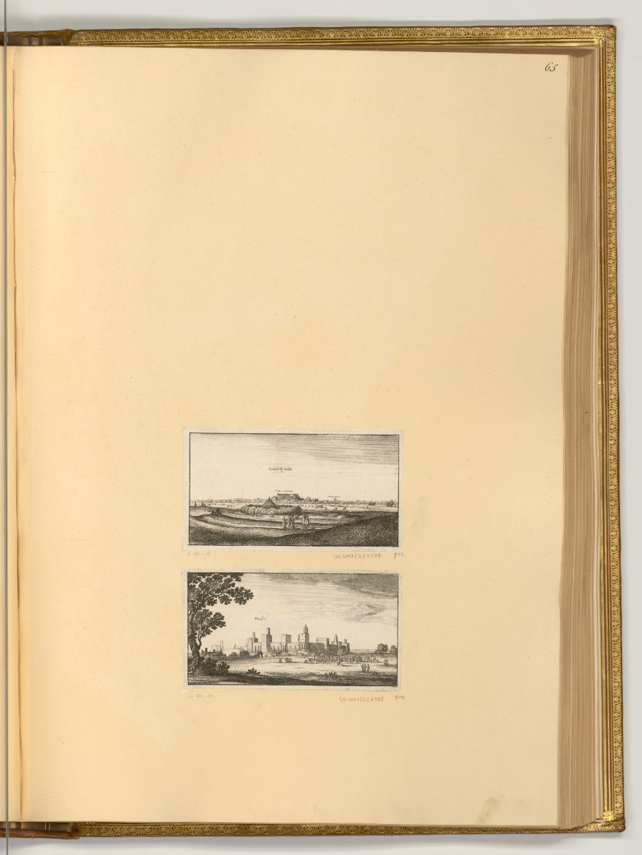 Radierte Karten und Ansichten von Wenzel Hollar, Tothill Fields, Schloss Windsor (Stadtansicht)…