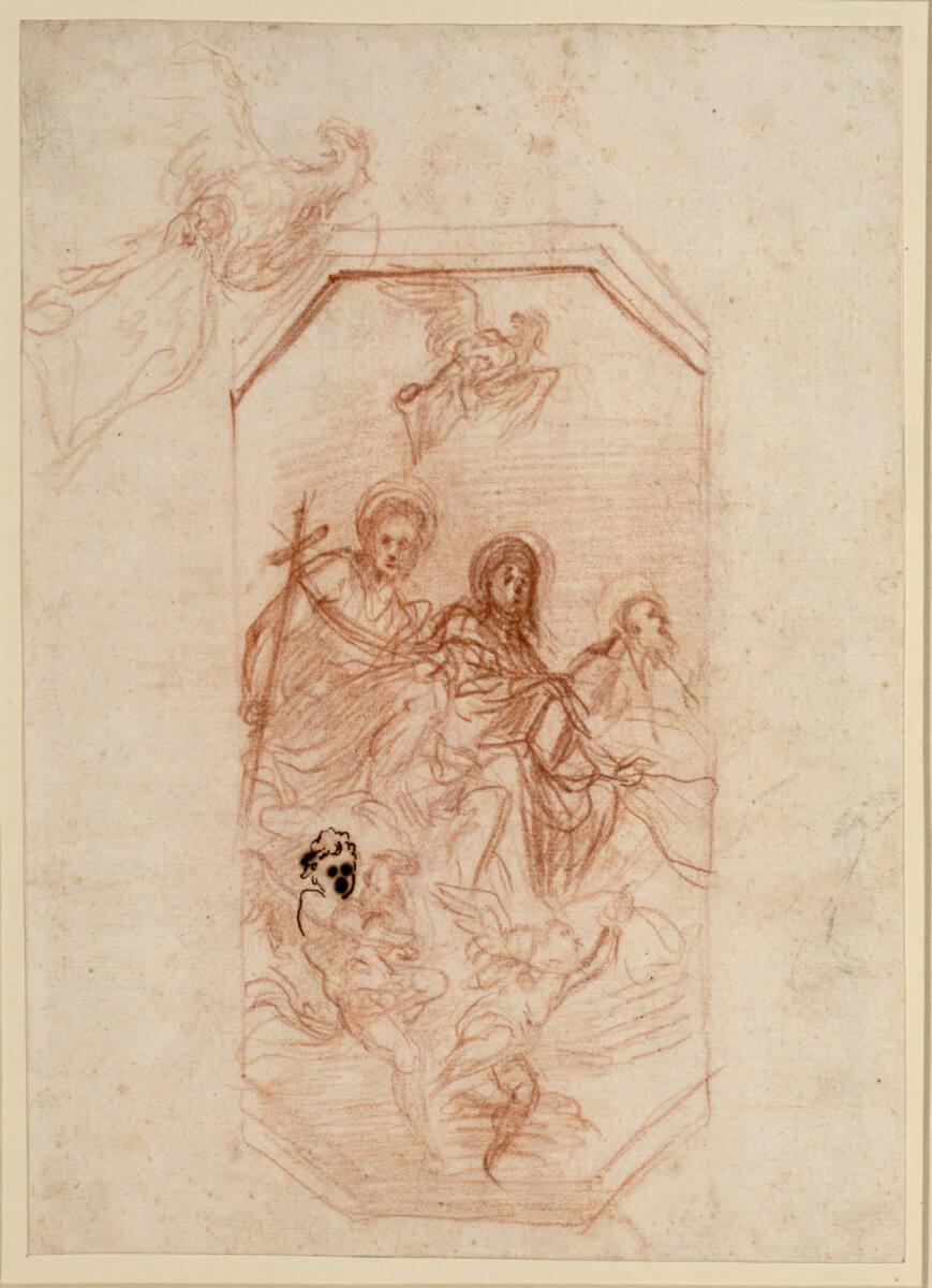 Baldassare Franceschini, gen. il Volterrano, Johannes der Täufer, Johannes Evangelista und der …