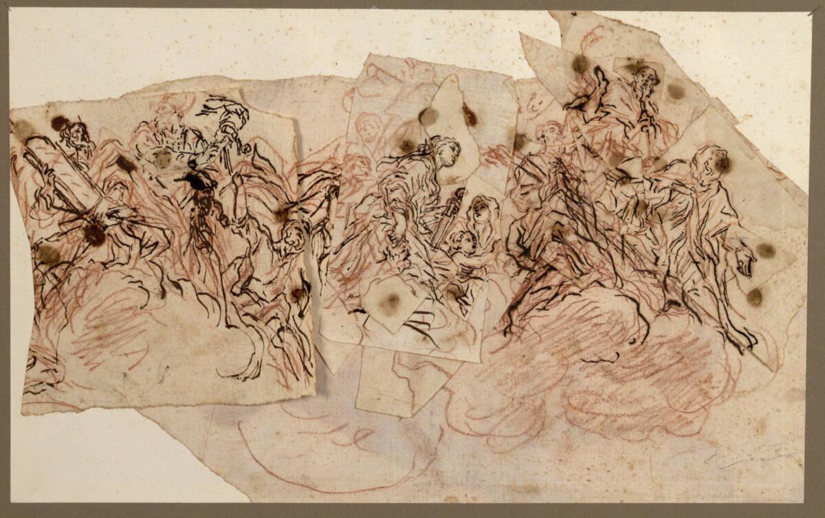 Baldassare Franceschini, gen. il Volterrano, Moses, Aron, Esedra, Judith, Joseph, Anna und Joac…