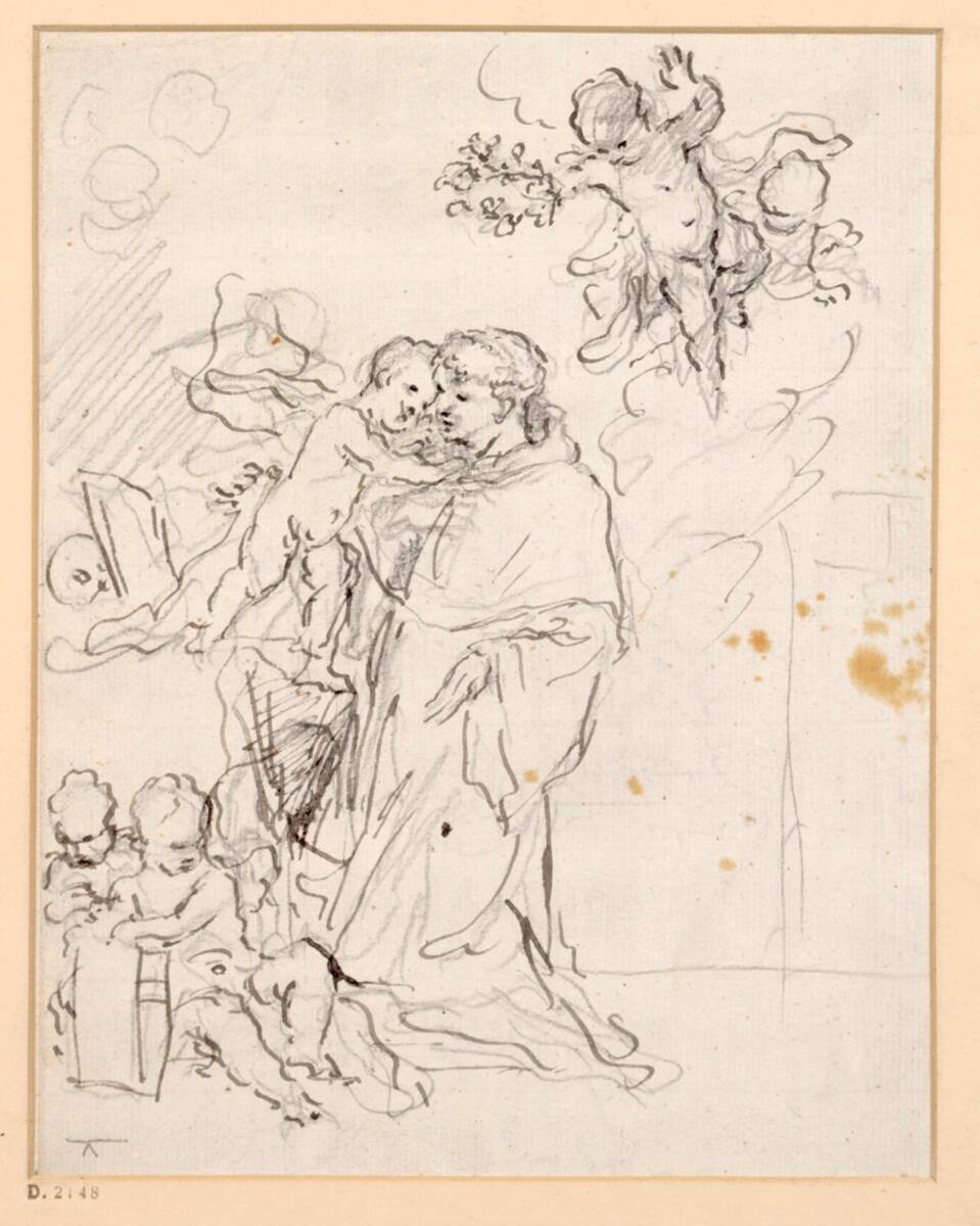 Vision des heiligen Antonius von Padua, Martin Johann Schmidt