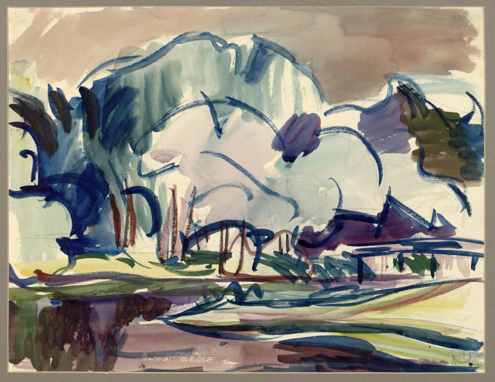 Robert Kohl, Landschaft, Inv. Nr.: 23977