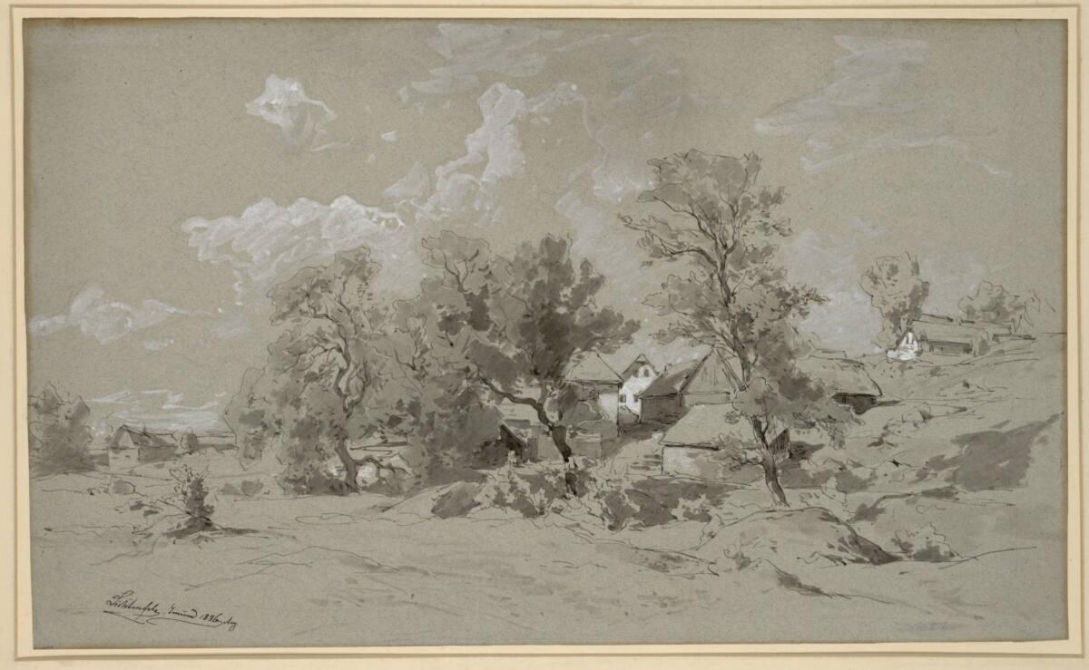 Eduard Peithner von Lichtenfels, Landschaft, Inv. Nr.: 23986