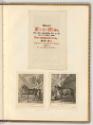 Radierungen von Johann Elias Ridinger, Titelblatt, Inhaltsbeschreibung und Pferde, Inv. Nr.: De…