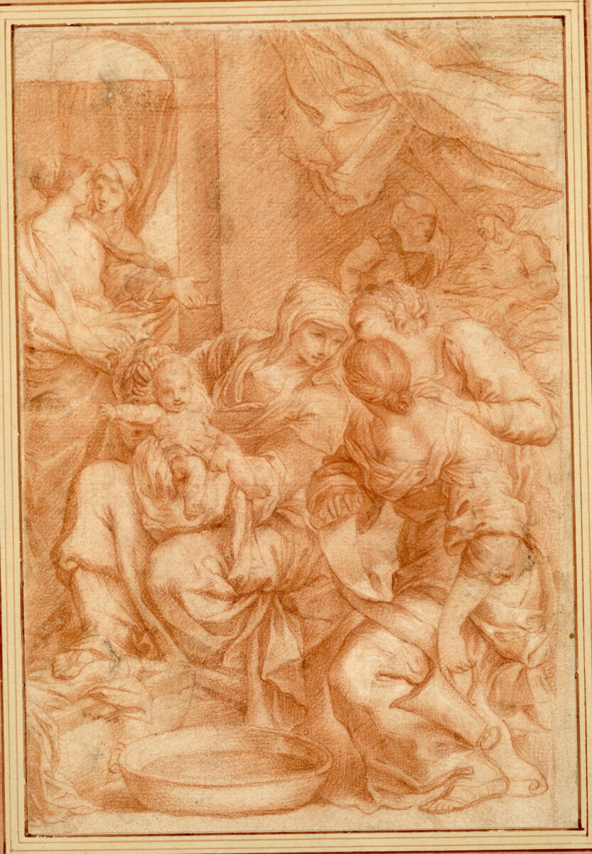 Die Geburt Mariä, Carlo Maratta