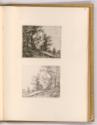 Radierungen von Carl Philipp Schallhas; Josef Abel und Franz Rechberger, Ein Waldweg, Inv. Nr.:…